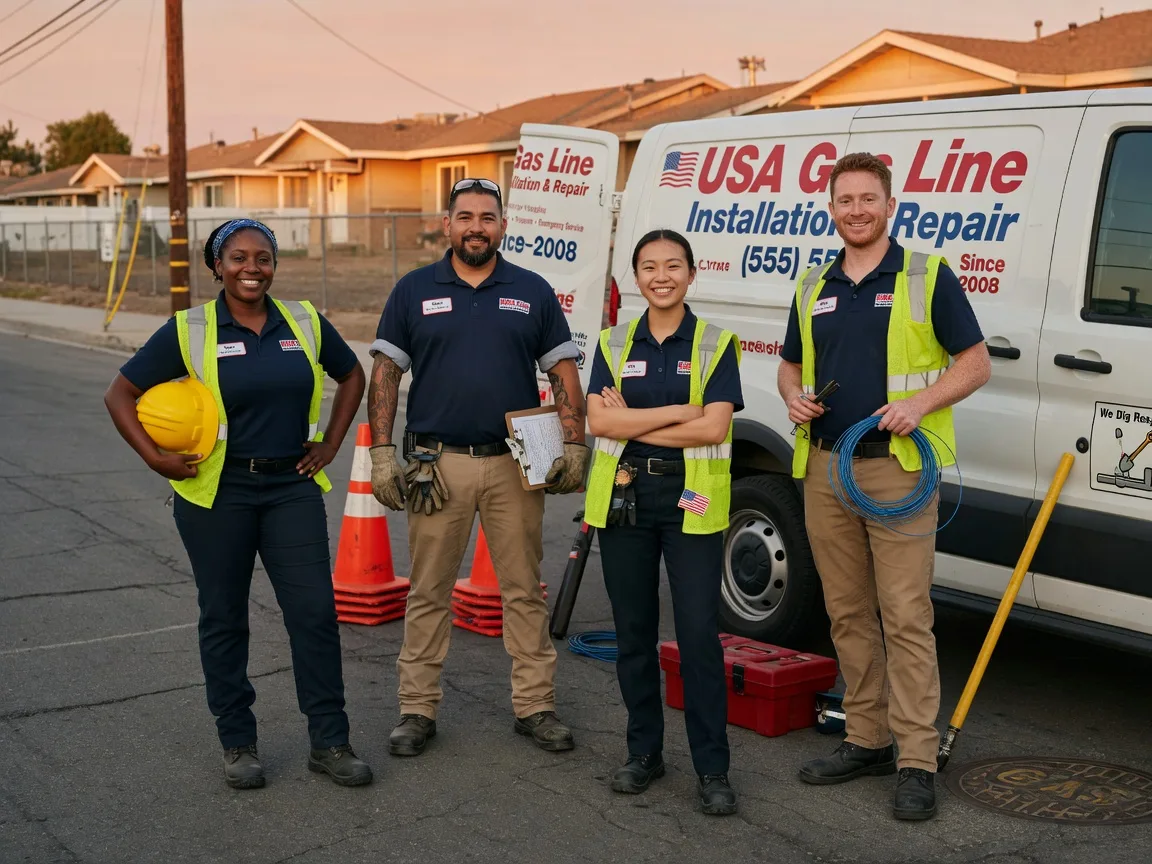 Gas Line Installation company in Avalon, WI